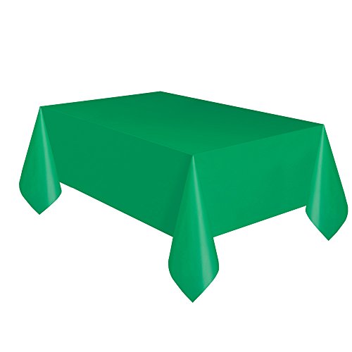 Product Cover Green Plastic Tablecloth, 108