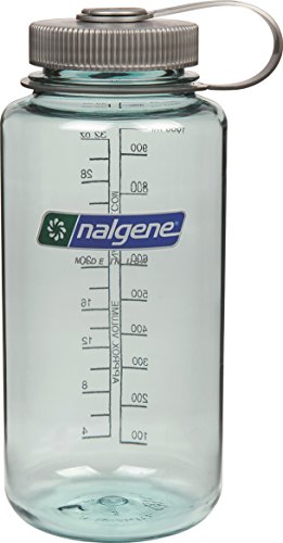 Product Cover Nalgene Tritan Wide Mouth BPA-Free Water Bottle, Seafoam, 32-Ounces