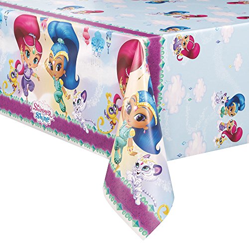 Product Cover Unique Shimmer and Shine Plastic Tablecloth, 84