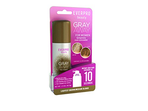 Product Cover Everpro Gray Away Temporary Root Concealer, Lightest Brown/Blond, 1.5 Ounce