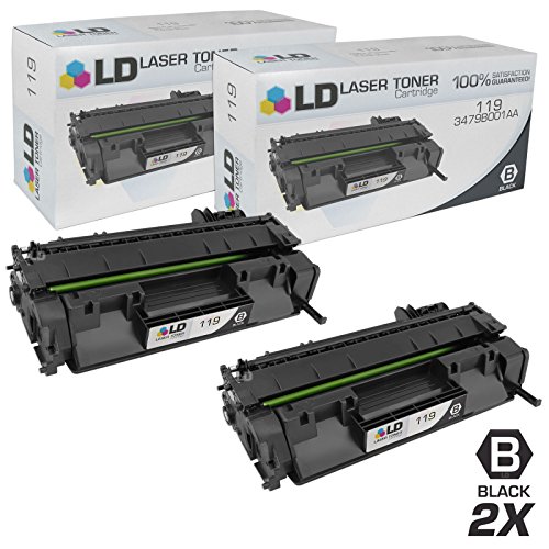 Product Cover LD Compatible Toner Cartridge Replacement for Canon 119 3479B001AA (Black, 2-Pack)
