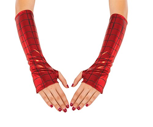 Product Cover Rubie's Marvel Women's Universe Spider-Girl Arm Warmers, Multi, One Size