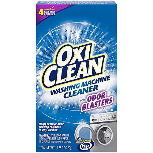 Product Cover OxiClean Washing Machine Cleaner with Odor Blasters, 4 Count