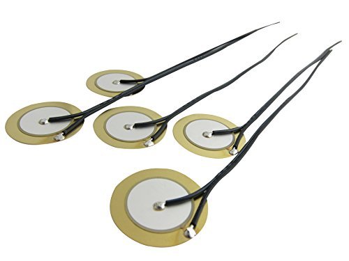 Product Cover Goedrum Pack of 5 Prewired 35mm Piezo Disc