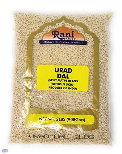 Product Cover Rani Urid / Urad Dal (Split Matpe Beans) Lentils 2lbs (32oz) ~ All Natural | Indian Origin | Gluten Free Ingredients | NON-GMO | Vegan