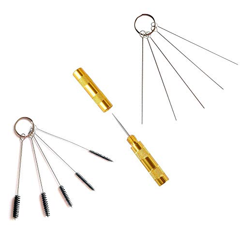 Product Cover ABEST 3 Set Airbrush Spray Cleaning Repair Tool Kit Stainless steel Needle Brush Set