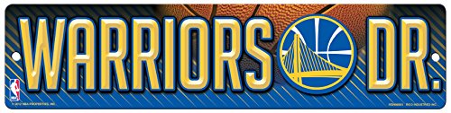 Product Cover NBA Golden State Warriors 16-Inch Plastic Street Sign Décor