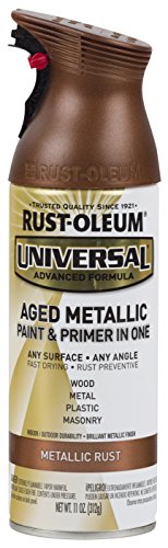 Product Cover Rust-Oleum 285072 Universal All Surface Spray Paint, 11 oz, Aged Metallic Rust