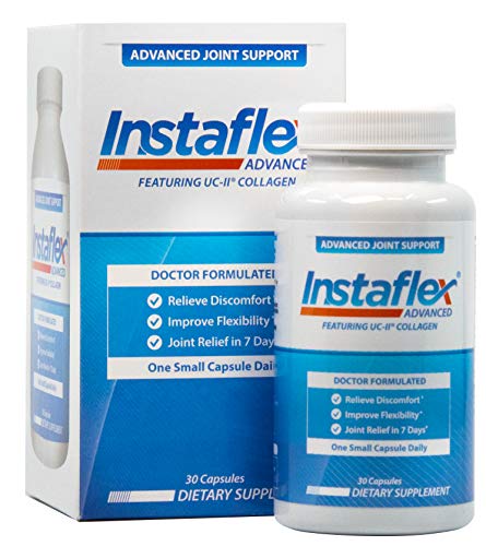 Product Cover Instaflex Advanced Joint Support - Doctor Formulated Joint Relief Supplement, Featuring UC-II Collagen & 5 Other Joint Discomfort Fighting Ingredients - 30 Count