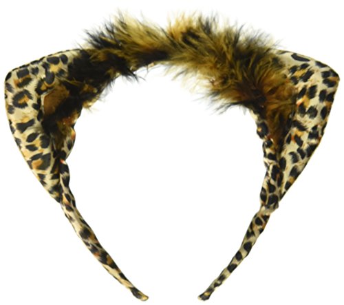 Product Cover Leopard Cat Ears Headband