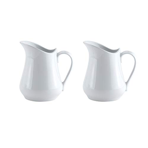 Product Cover HIC Harold Import Co. NT305/2 Harold Import Co. Porcelain Creamer Pitcher, 4 Ounce, Set/2