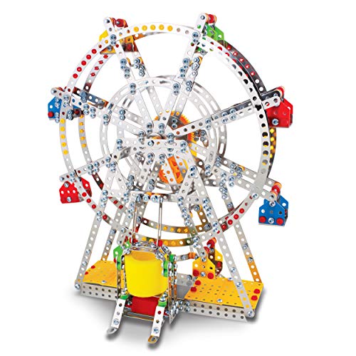 Product Cover IQ Toys Ferris Wheel Building Model with Metal Beams and Screws Lights & Music 954 pcs