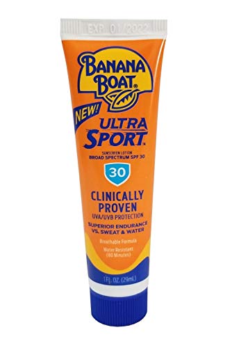 Product Cover Banana Boat Sport Performance Sunscreen Lotion 30 Spf 1 oz (Pack Of 6)