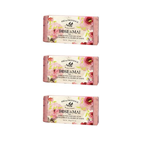 Product Cover Pre de Provence Rose de Mai Soap - Pack of 3 Bars