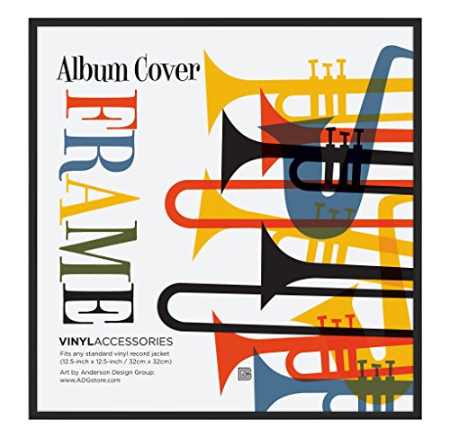 Product Cover Americanflat Album Frame | Displays 12.5x12.5 inch Album Covers. Polished Plexiglass. Hanging Hardware Included!