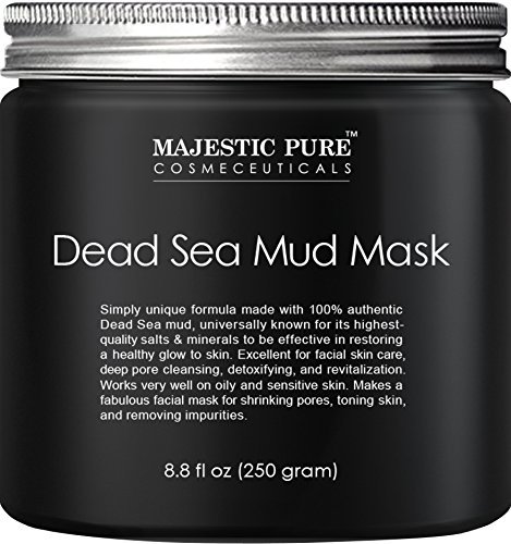 Product Cover Majestic Pure Dead Sea Mud Mask for Unisex, 8.8 Ounce