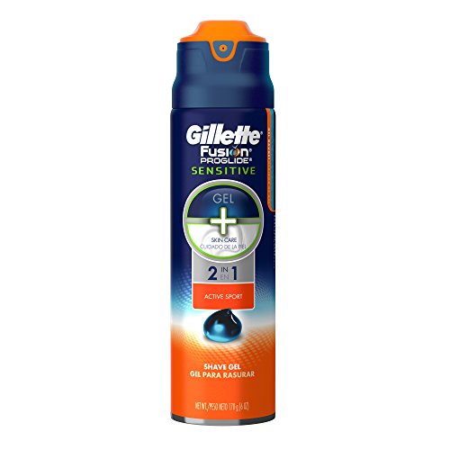 Product Cover Gillette Fusion Proglide 2 In 1 Shave Gel Sensitive - 6 Oz