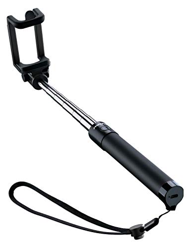 Product Cover Mpow Selfie Stick Bluetooth, Lightweight Extendable 31.9 Inch Monopod with Bluetooth Remote Compatible iPhone 11/11 Pro Max/ XS/XS Max/XR/X/8/8P/7/7P/6s,Galaxy S10/ S9/8/7/6/Note 10 And More,Black