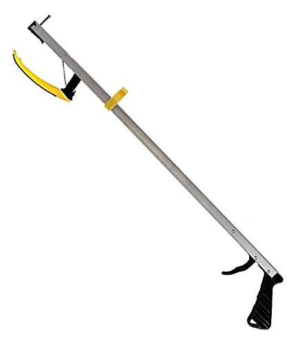 Product Cover RMS 26 Inches Long Grabber Reacher - Magnetic Tip Helps Pick Up Small Objects - Fitted with Post to Assist with Dressing - Mobility Aid Reaching Assist Tool, Arm Extension (26 Inch)