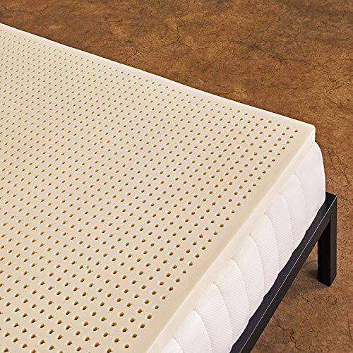 Product Cover Pure Green 100% Natural Latex Mattress Topper - Soft - 2 Inch - Queen Size