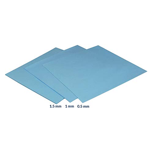 Product Cover Arctic Thermal Pad 50 x 50 x 1.0 mm, Thermal Pad for All CPU Coolers, Efficient Thermal Conductivity, Gap Filler, Safe Handling, Easy to Apply