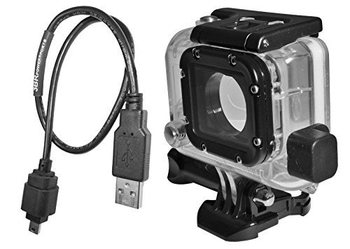 Product Cover X~PWR All-Weather, External Power Case Kit for GoPro Hero 3, Hero 3+ and Hero 4 Camera with 18