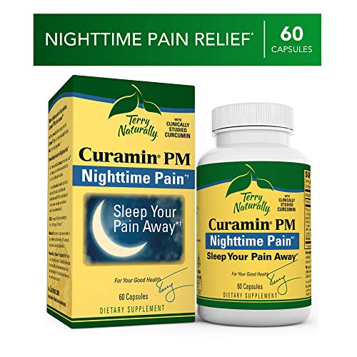 Product Cover Terry Naturally Curamin PM Nighttime Pain Relief 60 Capsules