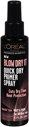 Product Cover L'Oreal Paris Advanced Hairstyle BLOW DRY IT Quick Dry Primer Spray 4.2 fl. oz.