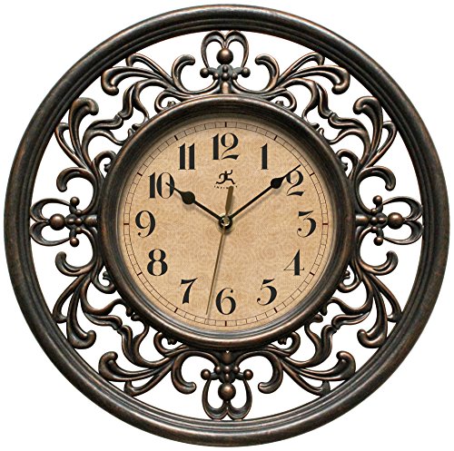 Product Cover Infinity Instruments Sofia 12 inch Silent Sweep Wall Clock