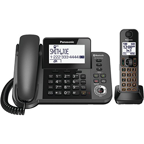 Product Cover PANASONIC KX-TGF380M DECT 6.0 1.9GHz Link2Cell(R) 1-Line Corded/Cordless with TAD (1 Cordless Handset)