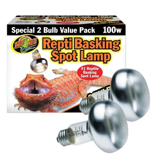 Product Cover Zoo Med Repti Basking Spot Bulb, 100 watt, E27 threaded base, set of 2 bulbs