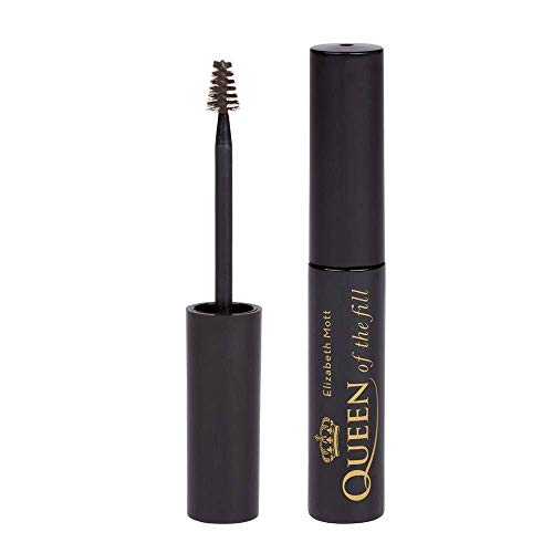 Product Cover Queen of the Fill Tinted Eyebrow Makeup Gel Cruelty Free (Medium Dark) (4g/.14oz)
