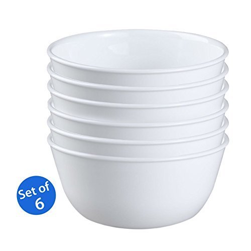 Product Cover Corelle livingware 28-Ounce Super Soup/Cereal Bowl Winter Frost White - Set of 6