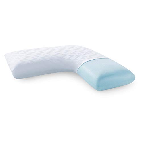 Product Cover Z Gel Memory Foam L-Shape Pillow for Side Sleeping Comfort by Z