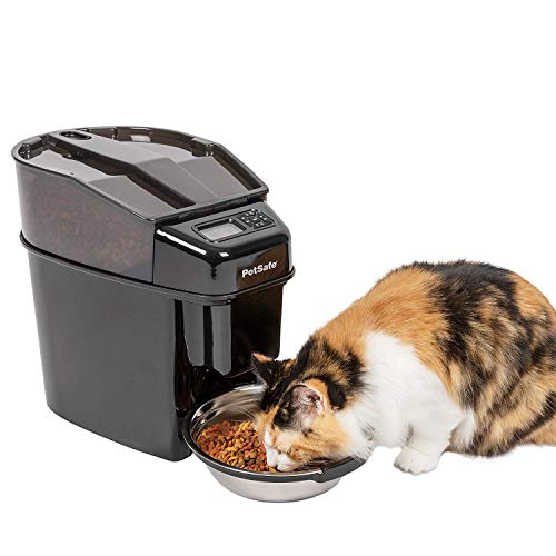Product Cover PetSafe Healthy Pet Simply Feed - Automatic Dog and Cat Feeder - Slow Feed Setting - Portion Control
