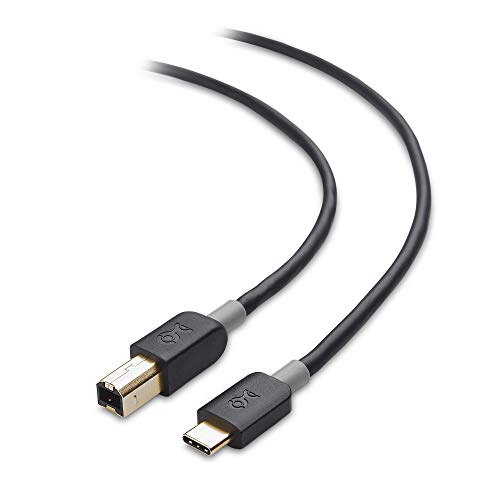 Product Cover Cable Matters USB C Printer Cable (USB C to USB B Cable, USB-C to Printer Cable) in Black 3.3 Feet