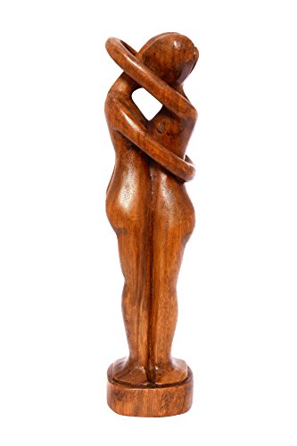 Product Cover G6 Collection Wooden Handmade Abstract Sculpture Statue Handcrafted - Everlasting Love - Art Gift Decorative Home Decor Figurine Accent Decoration Artwork Handcarved Everlasting Love