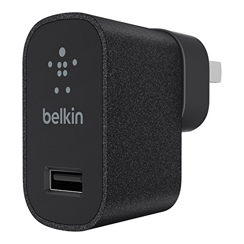 Product Cover Belkin MIXIT Metallic Micro USB Home and Wall Charger (2.4 Amp / 12 Watt), Black