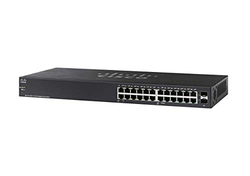 Product Cover Cisco SystemsSG112-24CISCO SYSTEMS 24-Port Gigabit Switch (SG11224NA), Black