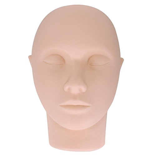 Product Cover Yimart 1pcs Professional 23cm Mannequin Training Head Cosmetology Eyelash Eye Extension Practice (Head)
