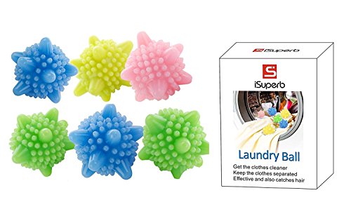 Product Cover iSuperb Colorful Laundry Ball Washing Ball, Set of 6