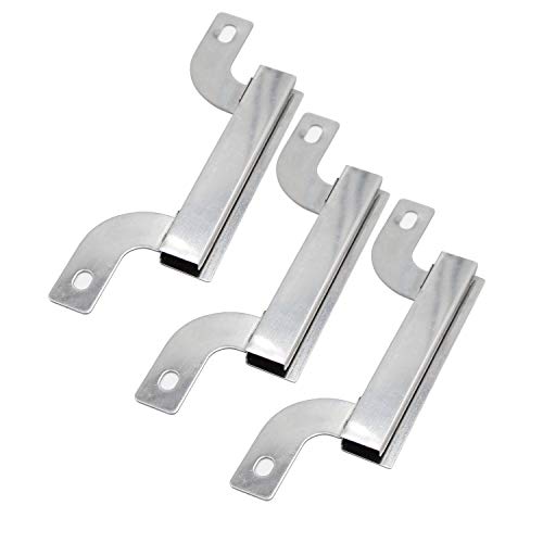 Product Cover Hongso 7 9/16 Inches Stainless Steel Burner Carryover Crossover Tube Replacement Part for Select Brinkmann 810-2410-S, 810-4580-S and Charmglow Members Mark Gas Grill Models, CTI425 (3-Pack)