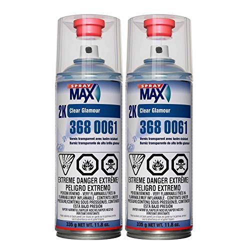 Product Cover USC Spray Max 2k High Gloss Clearcoat Aerosol (2 PACK)