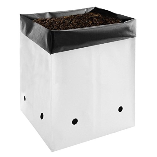 Product Cover VIVOSUN 50-Pack 1 Gallon Grow Bags for Plants, Black-and-White Material for Potting Up Seedlings and Rooting
