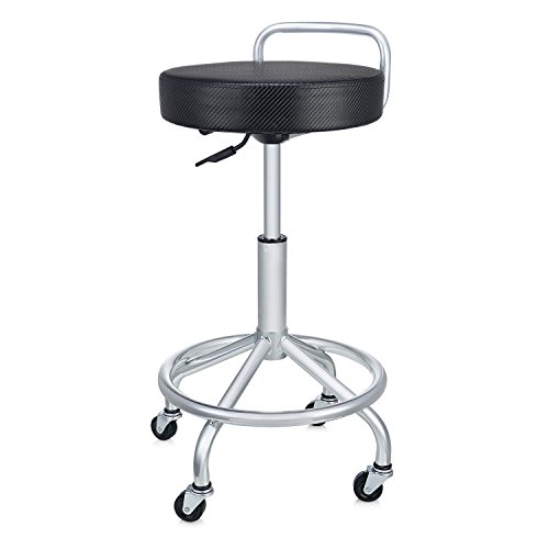 Product Cover Seville Classics SHE18294B UltraHD Cushioned Pneumatic Work Stool Steel