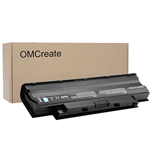 Product Cover OMCreate Battery Compatible with Dell J1KND, Inspiron N5010 N5030 N5040 N5050 N7010 N7110 N4010 N4110 M5030 M5010 M5110 3520, Vostro 3450 3550 3750-12 Months Warranty [Li-ion 6-Cell]