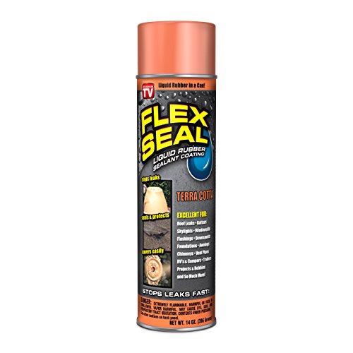 Product Cover Flex Seal Spray Rubber Sealant Coating, 14-oz, Terracotta