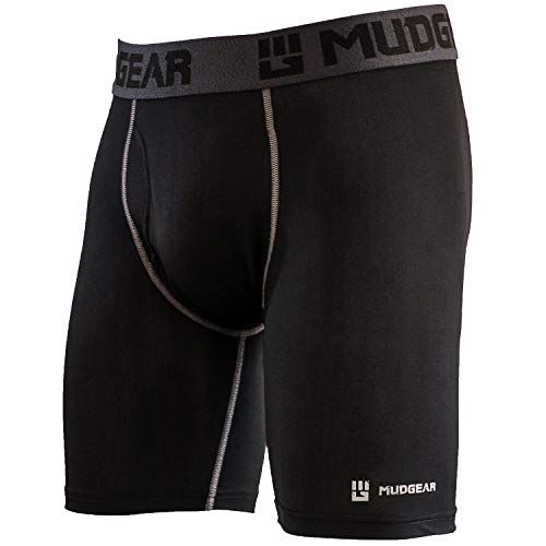 Product Cover MudGear Performance Boxer Brief for Men, Breathable Wicking Base Layer Underwear Packed with Tech for Sports and Running