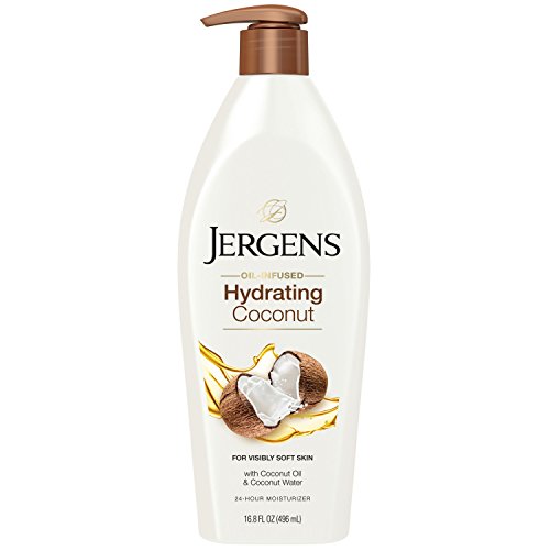 Product Cover Jergens Hydrating Coconut Dry Skin Body Moisturizer, 16.8 Ounces (Packaging May Vary)