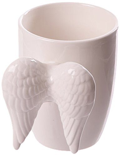 Product Cover Puckator Novelty Ceramic White Angel Wings Mug